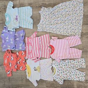 Hanna Andersson mini boden pajama bundle